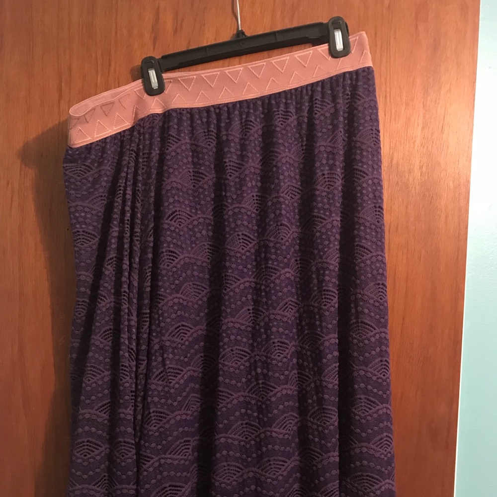 EUC Lularoe Lola lace Skirt size 3X